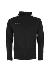 STANNO - Dziecięca bluza dresowa z kapturem zapinana na zamek błyskawiczny Stanno First. Typ kołnierza: kaptur. Kolor: wielokolorowy, szary, czarny, brązowy. Materiał: dresówka #1