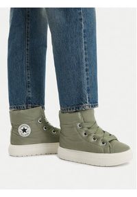 Converse Trzewiki Chuck Taylor All Star Elements Boot High Top A14275C Zielony. Kolor: zielony. Materiał: materiał #3
