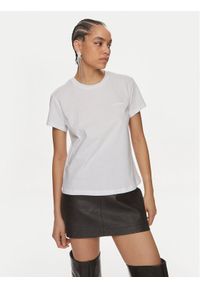 Patrizia Pepe T-Shirt 2M4373/J111-W103 Biały Regular Fit. Kolor: biały. Materiał: bawełna #1