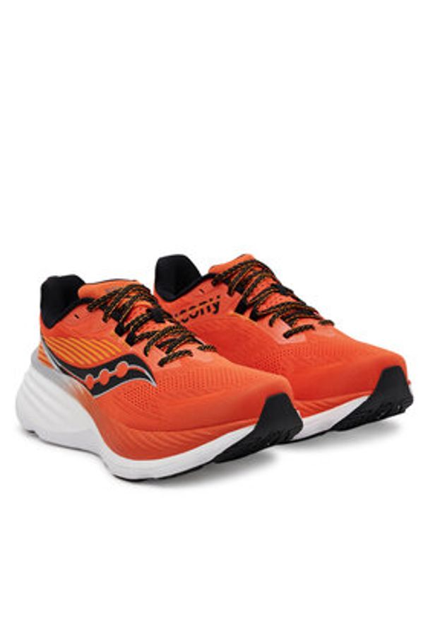 Saucony Buty do biegania Hurricane 24 S20933 Pomarańczowy. Kolor: pomarańczowy. Materiał: materiał
