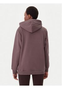 The North Face Bluza Drew Peak NF0A89EH Bordowy Regular Fit. Kolor: czerwony. Materiał: bawełna