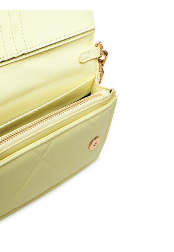 Aldo Torebka Fititall 14009802 Żółty. Kolor: żółty. Materiał: skórzane