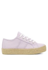 DeeZee Espadryle WSS21067-01 Fioletowy. Kolor: fioletowy. Materiał: materiał