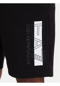EA7 Emporio Armani Szorty sportowe 7M002421 AF13512 MC001 Czarny Slim Fit. Kolor: czarny. Materiał: bawełna. Styl: sportowy #3