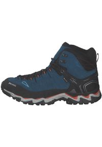 MEINDL - Buty turystyczne męskie Meindl Lite Hike Gore-Tex. Kolor: niebieski, czarny, wielokolorowy. Technologia: Gore-Tex. Sport: turystyka piesza