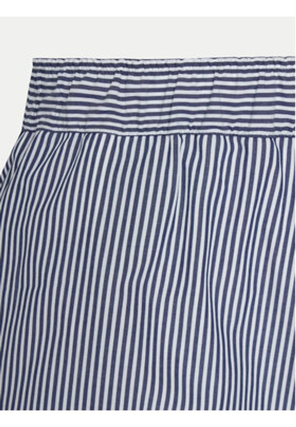 Polo Ralph Lauren Piżama 4P8010 Niebieski Relaxed Fit. Kolor: niebieski. Materiał: bawełna