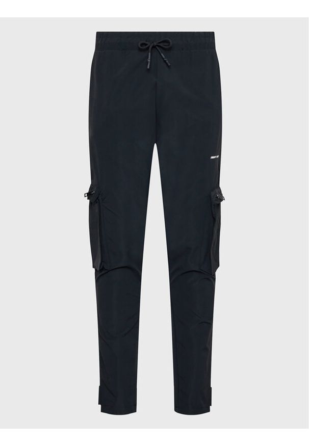 Night Addict Spodnie dresowe MTR-NAAPOLLO Czarny Regular Fit. Kolor: czarny. Materiał: syntetyk