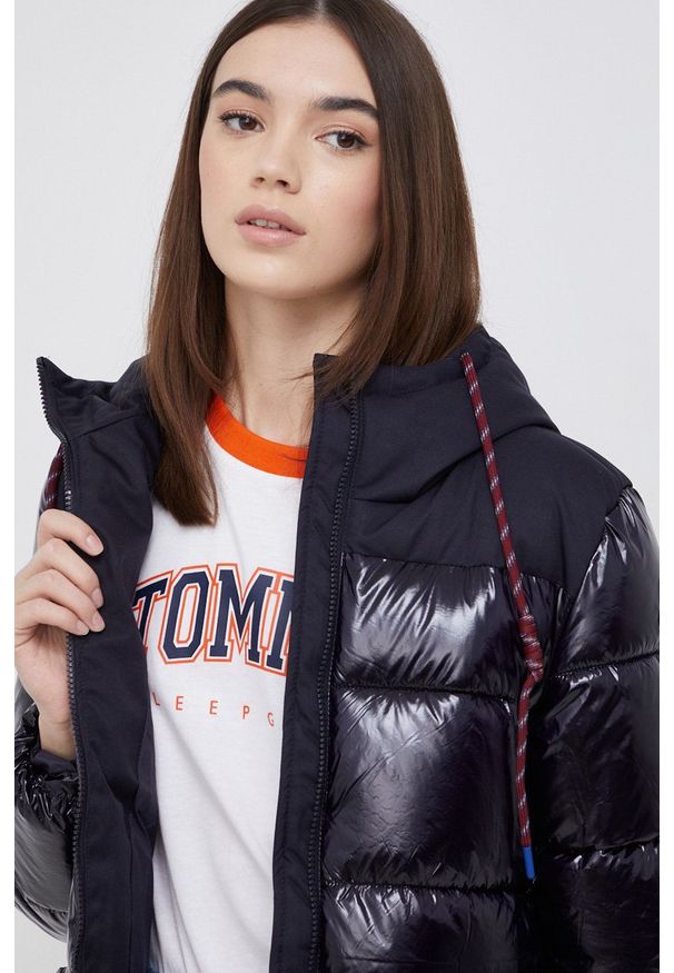 Invicta - Kurtka. Okazja: na co dzień. Kolor: niebieski. Styl: casual