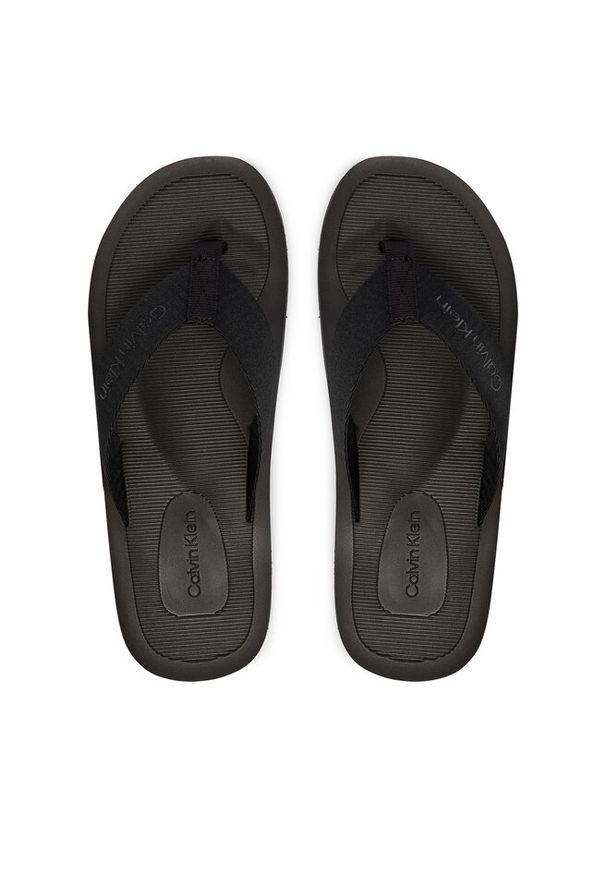 Japonki Calvin Klein. Kolor: czarny