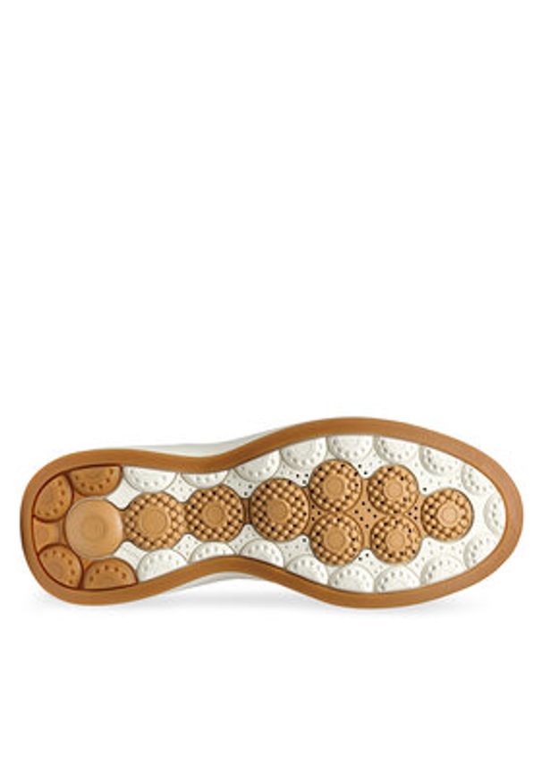 Geox Sneakersy D Spherica Ecub-3 D46WTB 05422 C1Z5Q Biały. Kolor: biały. Materiał: skóra