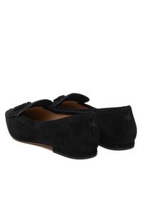 Lauren Ralph Lauren - LAUREN RALPH LAUREN Baleriny 802P04175001 Czarny. Kolor: czarny. Materiał: zamsz, skóra #4