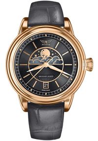 AVIATOR - Zegarek damski Aviator V.1.33.2.253.4GM szary. Kolor: szary #1