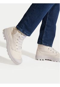 Palladium Trapery Pampa Hi Mono U 73089-056-M Beżowy. Kolor: beżowy. Materiał: materiał