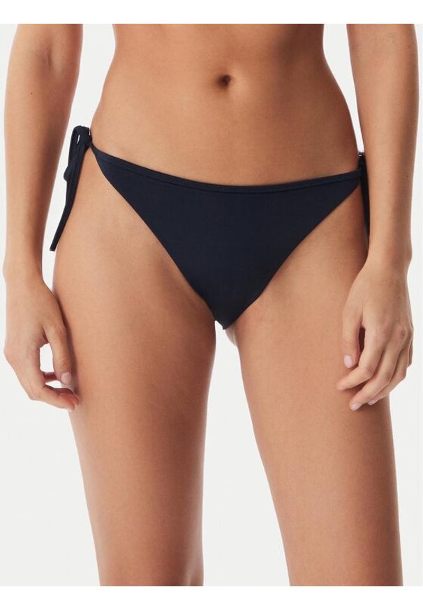 TOMMY HILFIGER - Tommy Hilfiger Dół od bikini UW0UW06575 Granatowy. Kolor: niebieski. Materiał: syntetyk