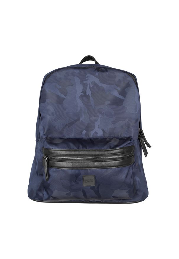 Urban Classics - Miejska klasyczna torba żakardowa. Kolor: niebieski, wielokolorowy, brązowy, zielony. Materiał: żakard. Styl: klasyczny