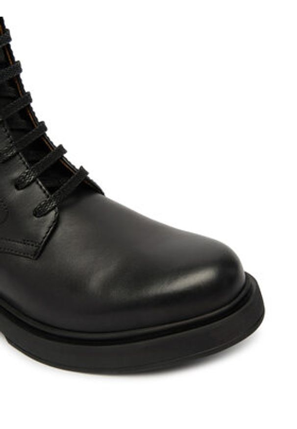 JOOP! Trzewiki 4140008308 Czarny. Kolor: czarny. Materiał: skóra