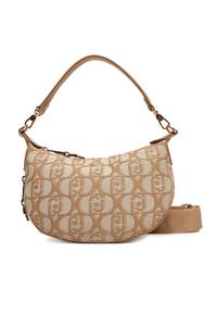 Liu Jo Torebka Ecs S Hobo AA5043 E0054 Beżowy. Kolor: beżowy. Materiał: skórzane #3