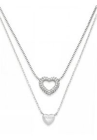 Guess Naszyjnik JUBN05 026JW Srebrny. Materiał: ze stali, ze stali nierdzewnej. Kolor: srebrny #3