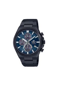 Casio Zegarek Edifice Solar Powered Chronograph EFS-S630DC-2AVUEF Czarny. Kolor: czarny