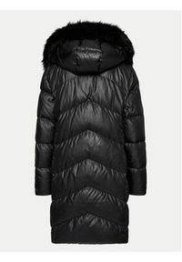Calvin Klein Curve Płaszcz zimowy Essential K20K205144 Czarny Regular Fit. Kolor: czarny. Materiał: syntetyk. Sezon: zima #3
