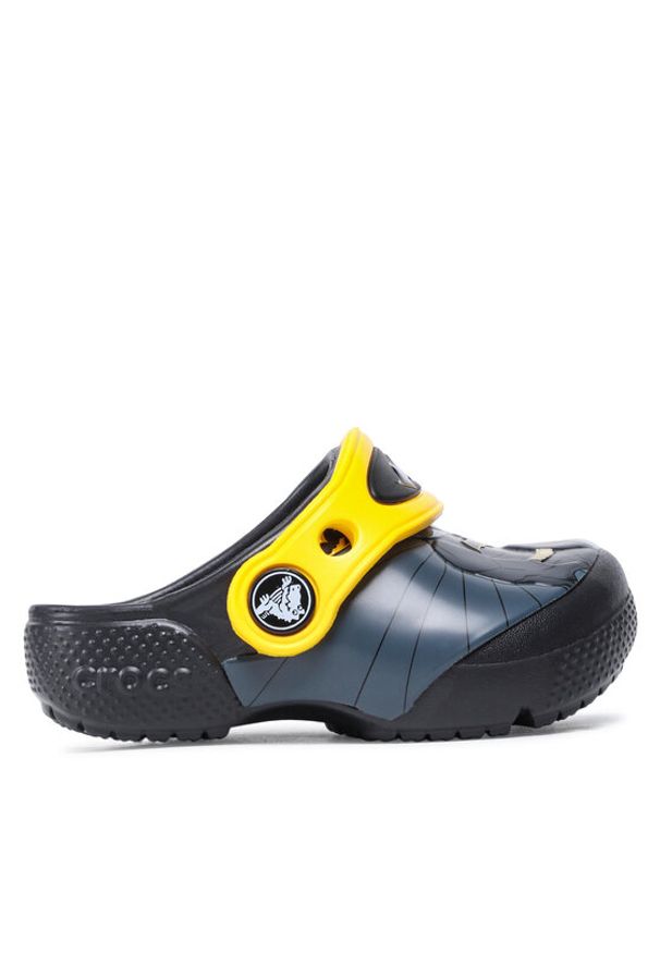 Crocs Klapki Crocsfl Iconic Batman Clog K 205514 Czarny. Kolor: czarny. Wzór: motyw z bajki