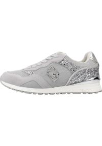 Liu Jo - Kapcie LIU-JO MAXI WONDER LOW 02 Szary. Kolor: szary. Materiał: tkanina, skóra. Styl: sportowy