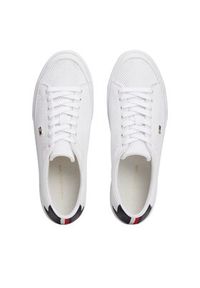 TOMMY HILFIGER - Tommy Hilfiger Sneakersy Vulc Monotype Sneaker FW0FW07675 Biały. Kolor: biały