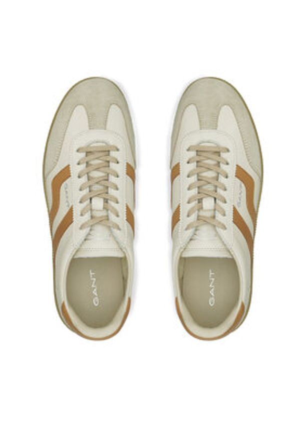 GANT - Gant Sneakersy 30633860 Beżowy. Kolor: beżowy. Materiał: skóra