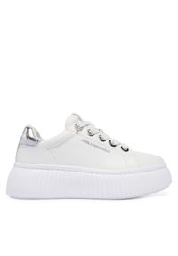 Karl Lagerfeld - Sneakersy KARL LAGERFELD. Kolor: biały #1
