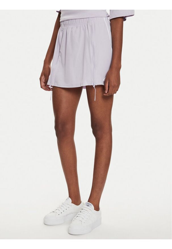Adidas - adidas Spódnica dresowa Dance All-Gender IS0888 Fioletowy Loose Fit. Kolor: fioletowy. Materiał: syntetyk