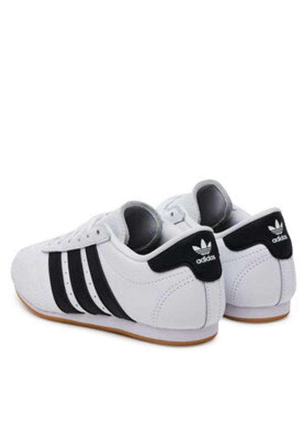 Adidas - adidas Sneakersy Taekwondo JR6806 Biały. Kolor: biały. Materiał: skóra