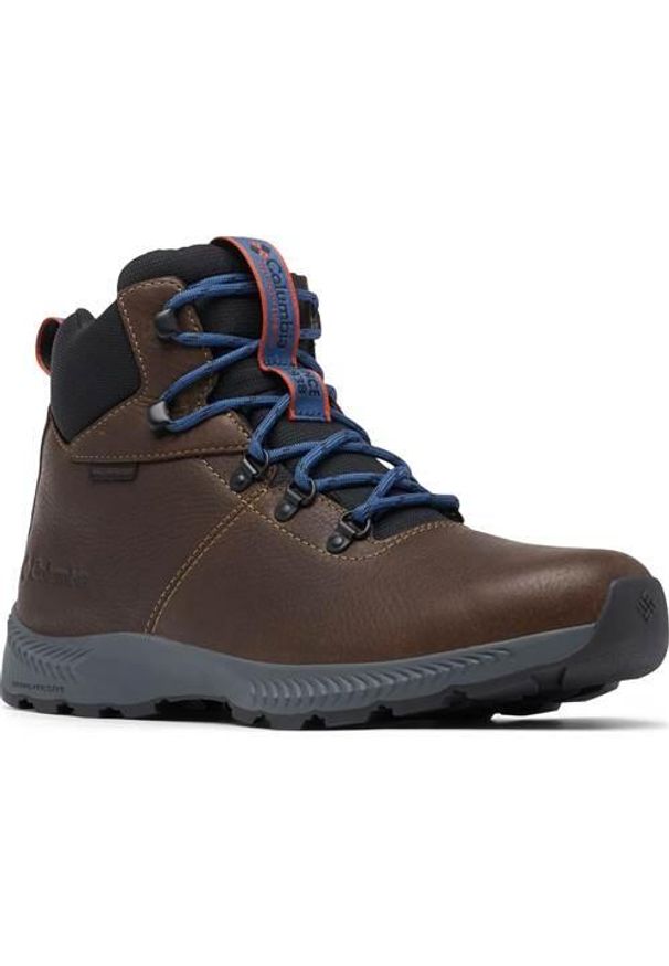 columbia - Buty trekkingowe męskie Columbia Landroamer Explorer Waterproof. Wysokość cholewki: za kostkę. Kolor: brązowy, wielokolorowy. Materiał: materiał, skóra. Szerokość cholewki: normalna. Sport: turystyka piesza