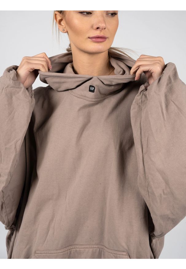 Yeezy Gap Engineered by Balenciaga - Yeezy Gap Engineered By Balenciaga Bluza "Hoodie" | 719608 TMVQ1 | Mężczyzna | Beżowy. Typ kołnierza: kaptur. Kolor: beżowy. Materiał: bawełna. Wzór: nadruk