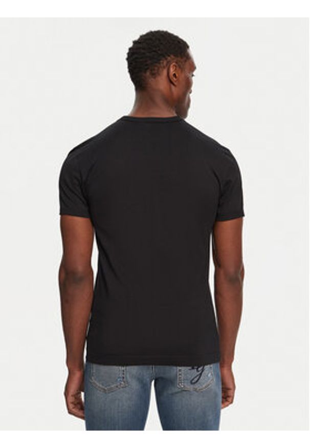 DOLCE & GABBANA - Dolce&Gabbana T-Shirt G8RN8Z G7N4Q Czarny Regular Fit. Kolor: czarny. Materiał: bawełna