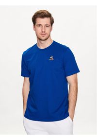 Le Coq Sportif T-Shirt 2310548 Niebieski Regular Fit. Kolor: niebieski. Materiał: bawełna