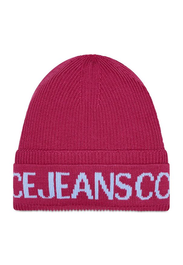 Czapka Versace Jeans Couture. Kolor: różowy
