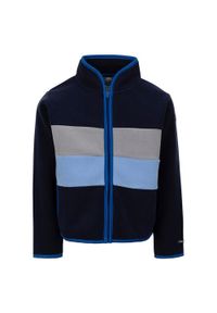TRESPASS - Bluza Polarowa Dla Chłopca Fareham. Kolor: niebieski. Materiał: polar. Sport: turystyka piesza #1