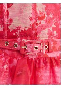 Fracomina Spódnica trapezowa FR25SG2012W775U6 Różowy Flare Fit. Kolor: różowy. Materiał: syntetyk #2