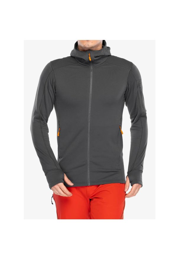 Bluza z kapturem męska Rab Modulus Hoody. Typ kołnierza: kaptur. Kolor: szary