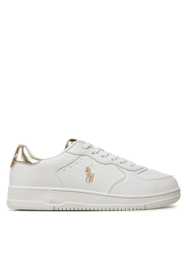 Polo Ralph Lauren Sneakersy Masters Court RL01248100 Biały. Kolor: biały. Materiał: skóra