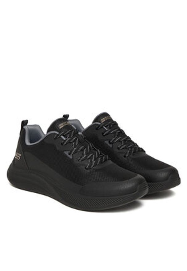 skechers - Skechers Sneakersy Bobs Moda Flex 117730/BBK Czarny. Kolor: czarny. Materiał: materiał