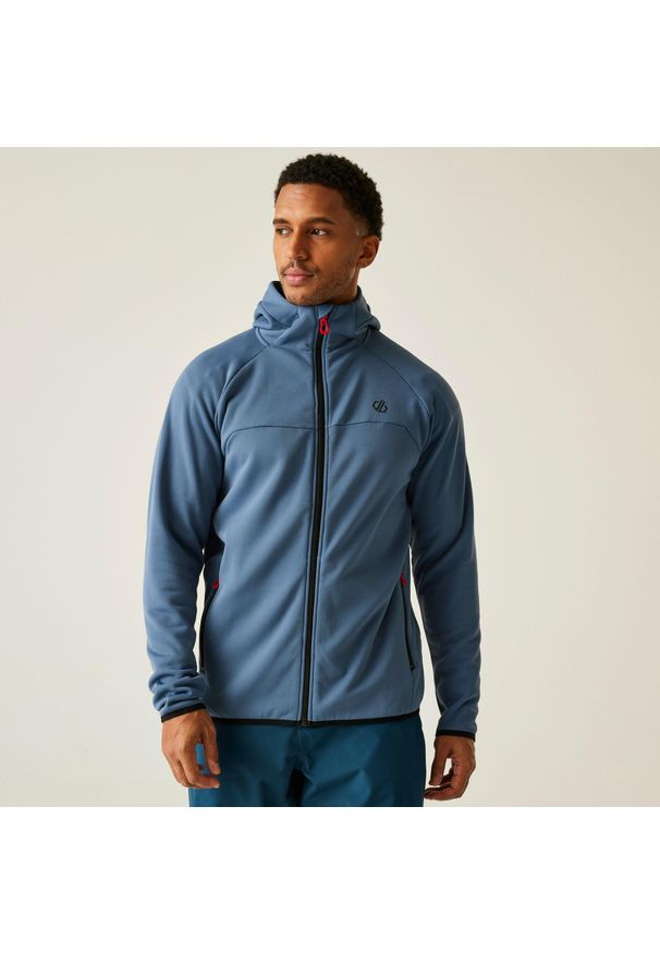 DARE 2B - Bluza męska z kapturem Camber II Dare 2b. Typ kołnierza: kaptur. Kolor: niebieski. Materiał: materiał. Sezon: zima. Sport: narciarstwo