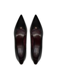 Tory Burch Czółenka Double T Buckle 160124 Czarny. Kolor: czarny. Materiał: skóra. Obcas: na szpilce #4