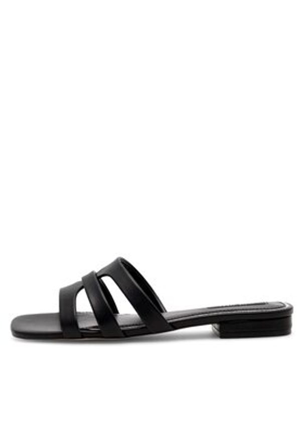 Nine West Klapki 123AL1207-1 Czarny. Kolor: czarny. Materiał: syntetyk
