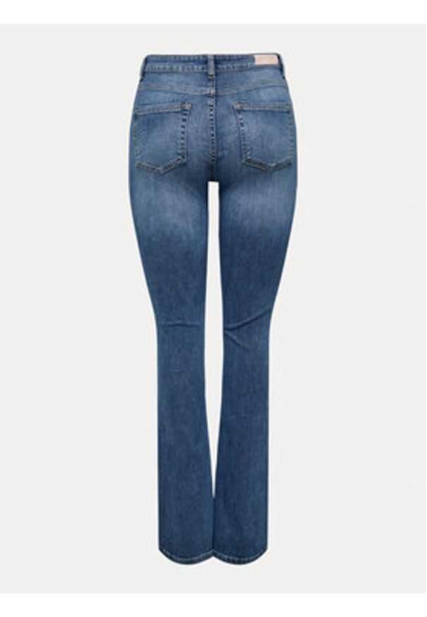 only - ONLY Jeansy Blush 15313389 Niebieski Flared Fit. Kolor: niebieski