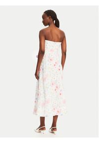 BARDOT Sukienka koktajlowa Floral 58566DB2 Biały Slim Fit. Kolor: biały. Materiał: bawełna. Styl: wizytowy #4