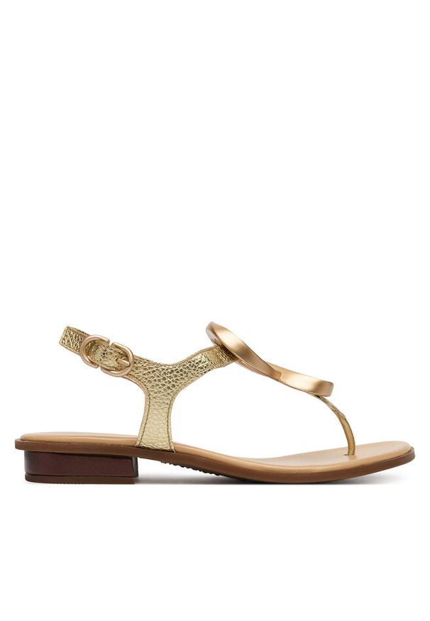 Sandały Hispanitas. Kolor: złoty
