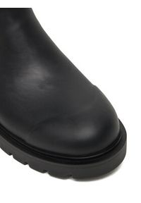 Calvin Klein Jeans Kalosze Mid Rainboot YW0YW02004 Czarny. Kolor: czarny. Materiał: guma #5