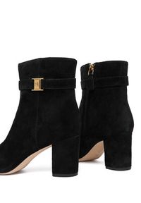 Lauren Ralph Lauren - LAUREN RALPH LAUREN Botki Kellie Bt Hi 802967827001 Czarny. Kolor: czarny. Materiał: zamsz, skóra #4