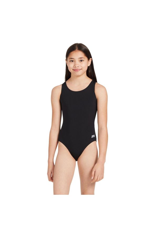 ZOGGS - Jednoczęściowy kostium kąpielowy dla dziewczynki Zoggs Cottesloe Sportsback. Kolor: czarny